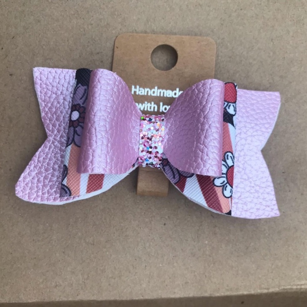 FauxLeather bows